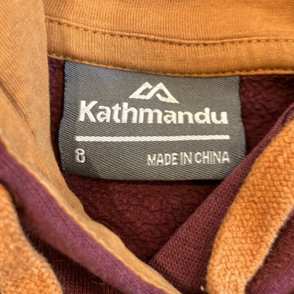 Women’s size 8 Kathmandu sweater long sleeve burgundy - Picture 9 of 16